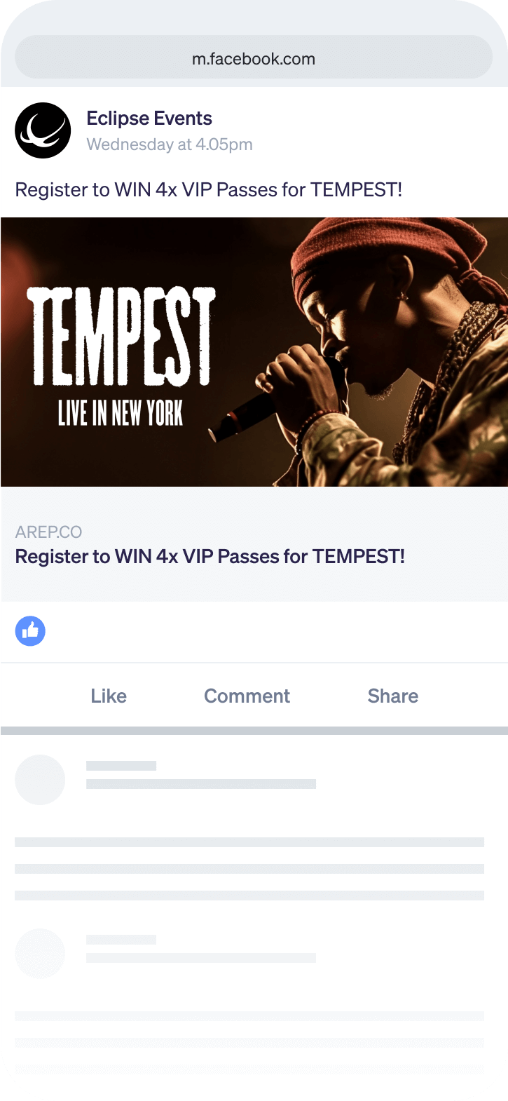 Share your registration link