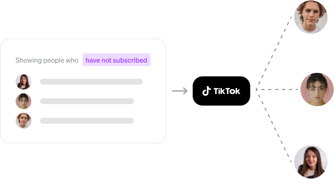 TikTok campaign activation from Nevent