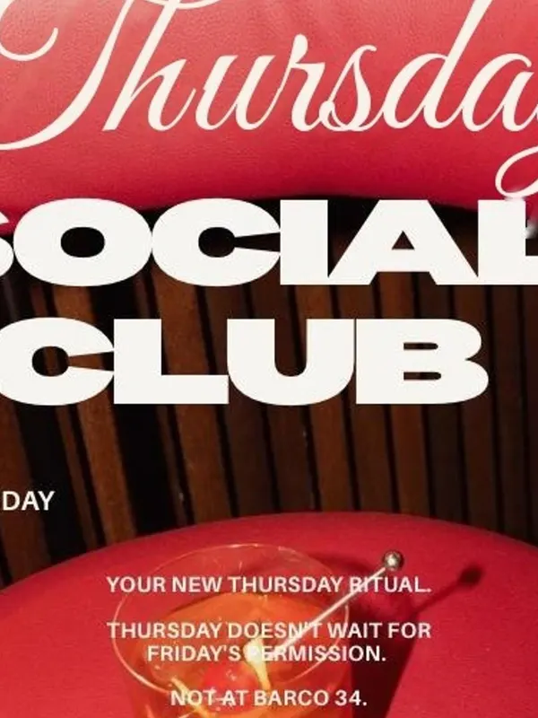 Cartel de THURSDAY SOCIAL CLUB