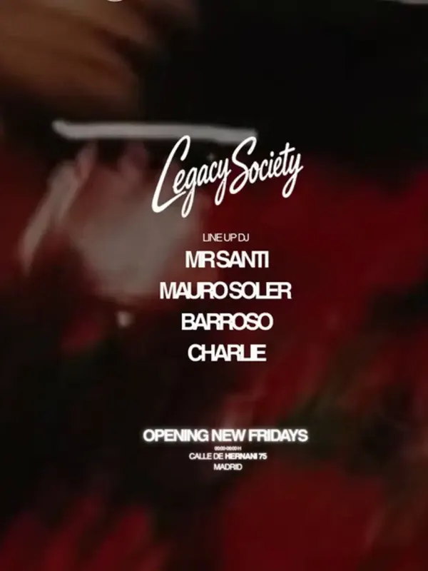 Cartel de BIG OPENING VIERNES PANDA
