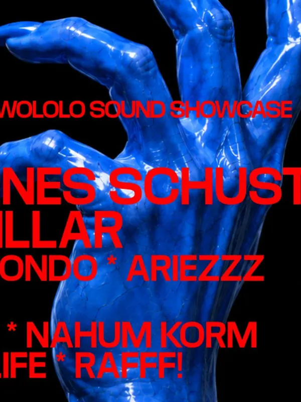 Cartel de Wololo Sound showcase: Johannes Schuster + Luxi Villar + Ruiso + Invitados