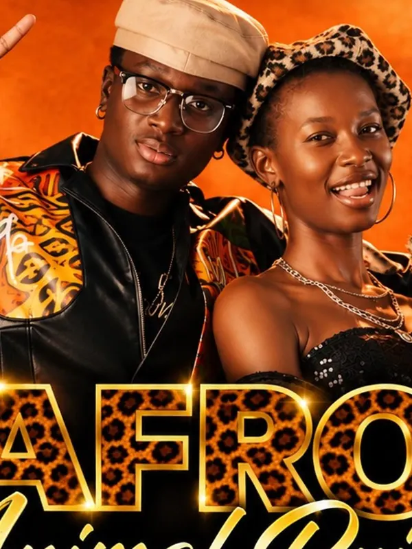 Cartel de AFRO ANIMAL PRINT PARTY