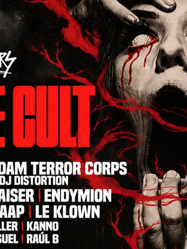Cartel de INVADERS "THE CULT"