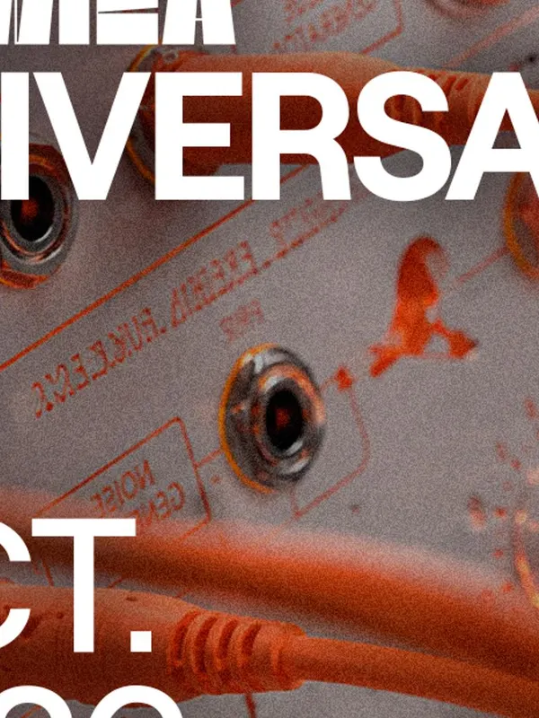Cartel de I ANIVERSARIO LA RÍTMICA : ONE YEAR