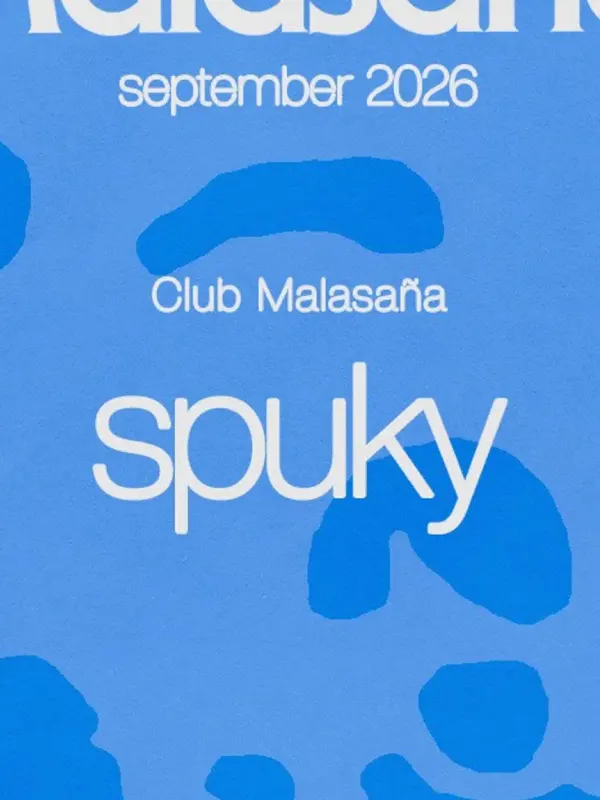 Cartel de Club Malasaña ft. Spuky