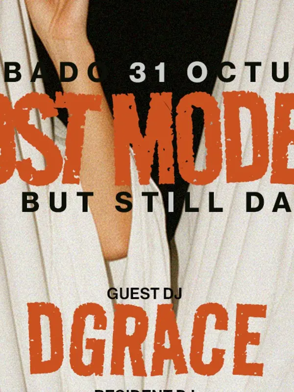 Cartel de GHOST MODE: ON Halloween 2026 — Dead But Still Dancing