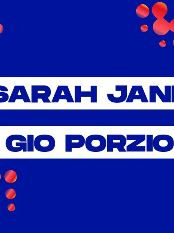 Cartel de S24/10  SARAH JANE // GIO PORZIO en LATEX