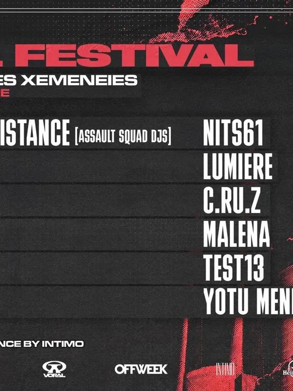 Cartel de Loud Contact X Delirium presents Voral Festival