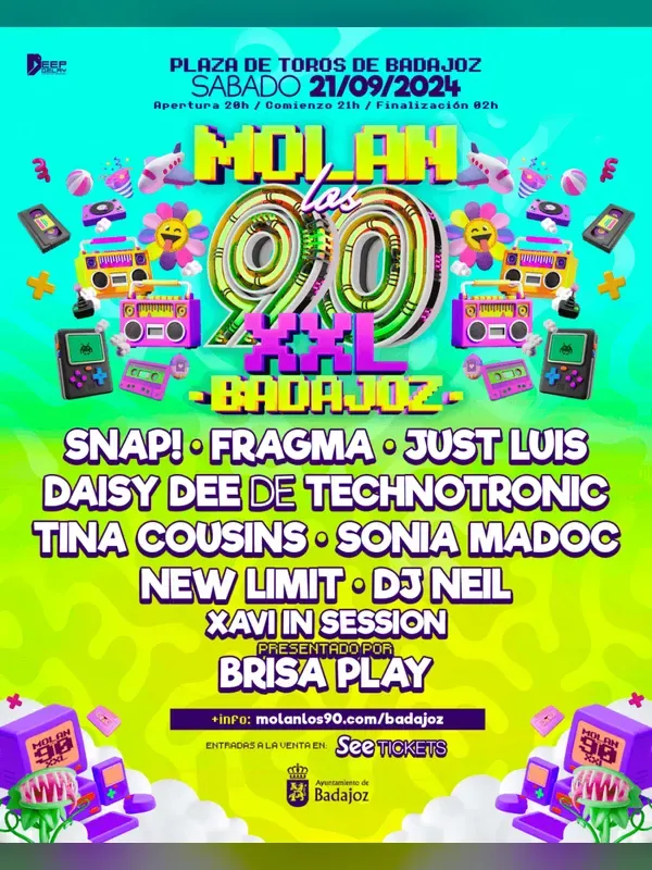 Foto de Festival Molan los 90 xxl Badajoz