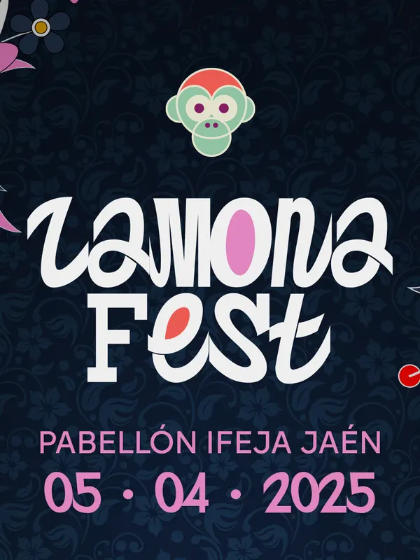 Cartel de La Mona Fest Jaén: JC Reyes, Juan Magán, Kabasaki