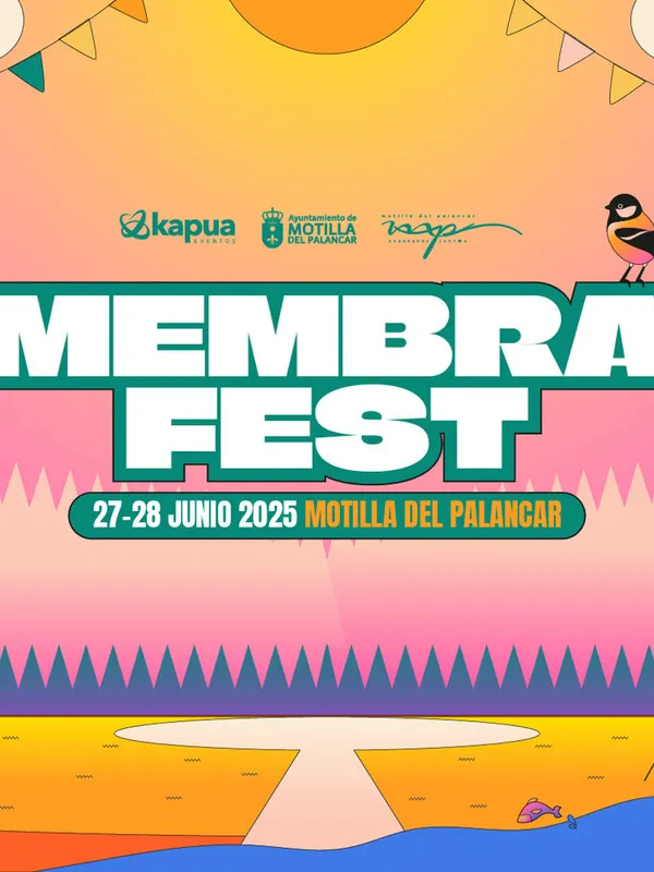 Cartel de Membrafest: Ladilla Rusa, Despistaos, Niña Polaca, Varry Brava, King África