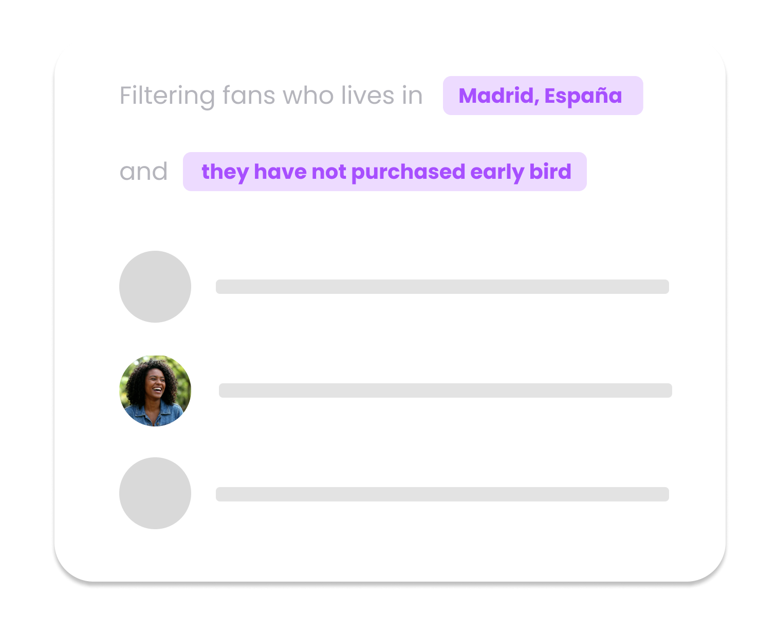 Advanced audience segmentation in Nevent CRM using Meta data