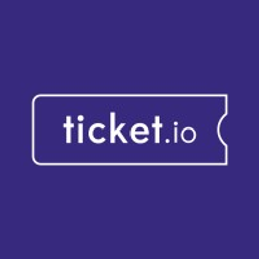 Logo de ticket i/O